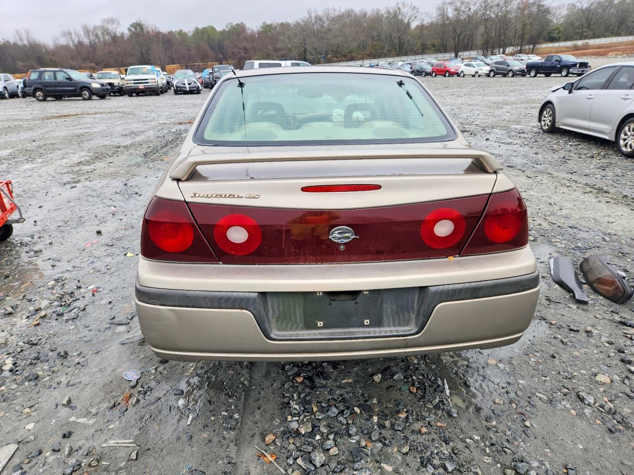 2002 Chevrolet Impala Ls Золотой vin: 2G1WH55KX29164822
