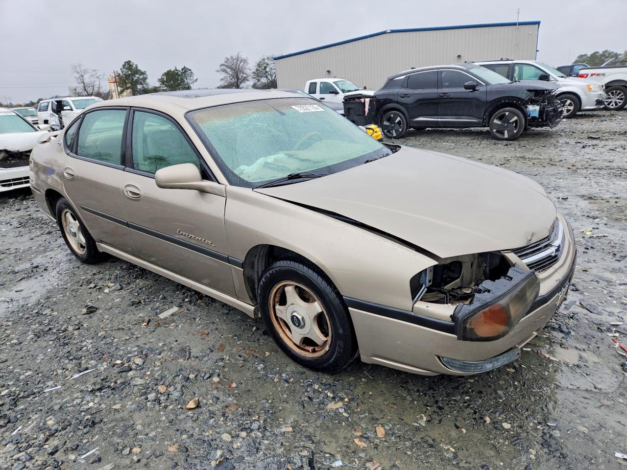 2002 Chevrolet Impala Ls Золотой vin: 2G1WH55KX29164822