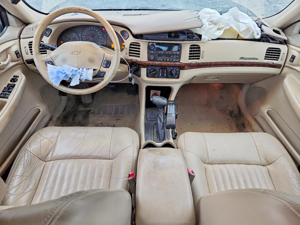 2002 Chevrolet Impala Ls Золотой vin: 2G1WH55KX29164822