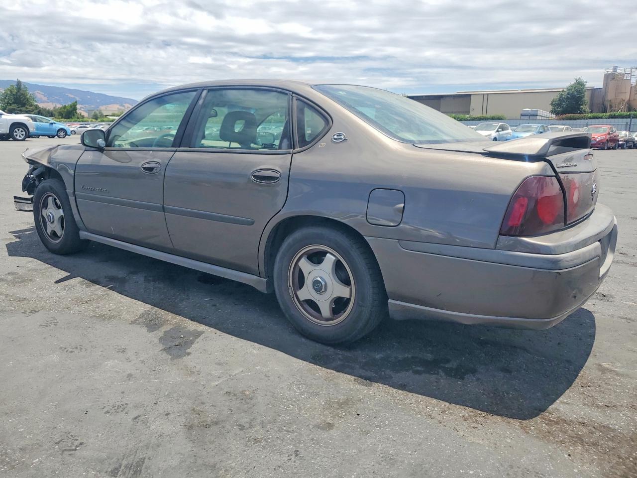 2002 Chevrolet Impala Ls Brown vin: 2G1WH55KX29196248