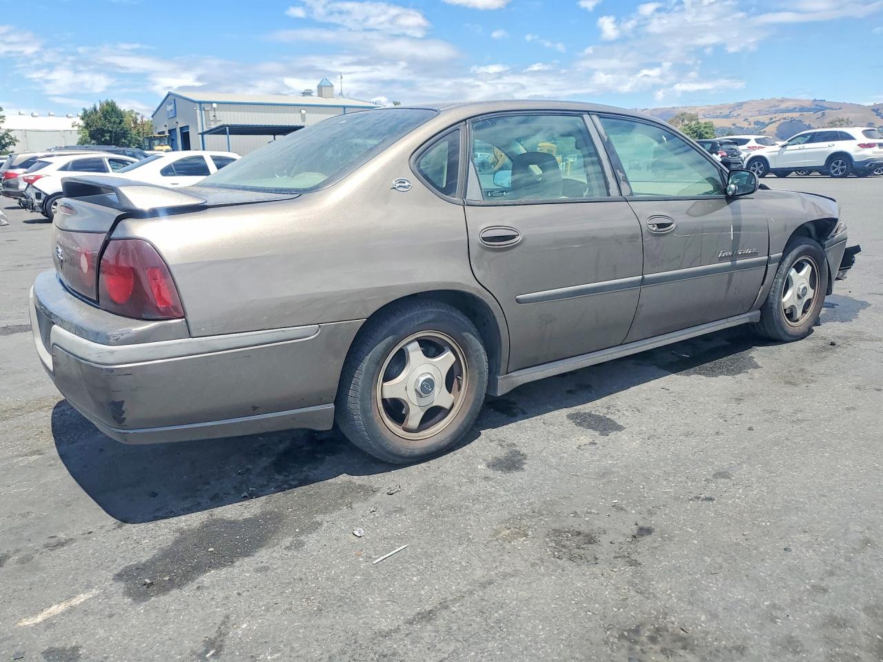 2002 Chevrolet Impala Ls Brown vin: 2G1WH55KX29196248