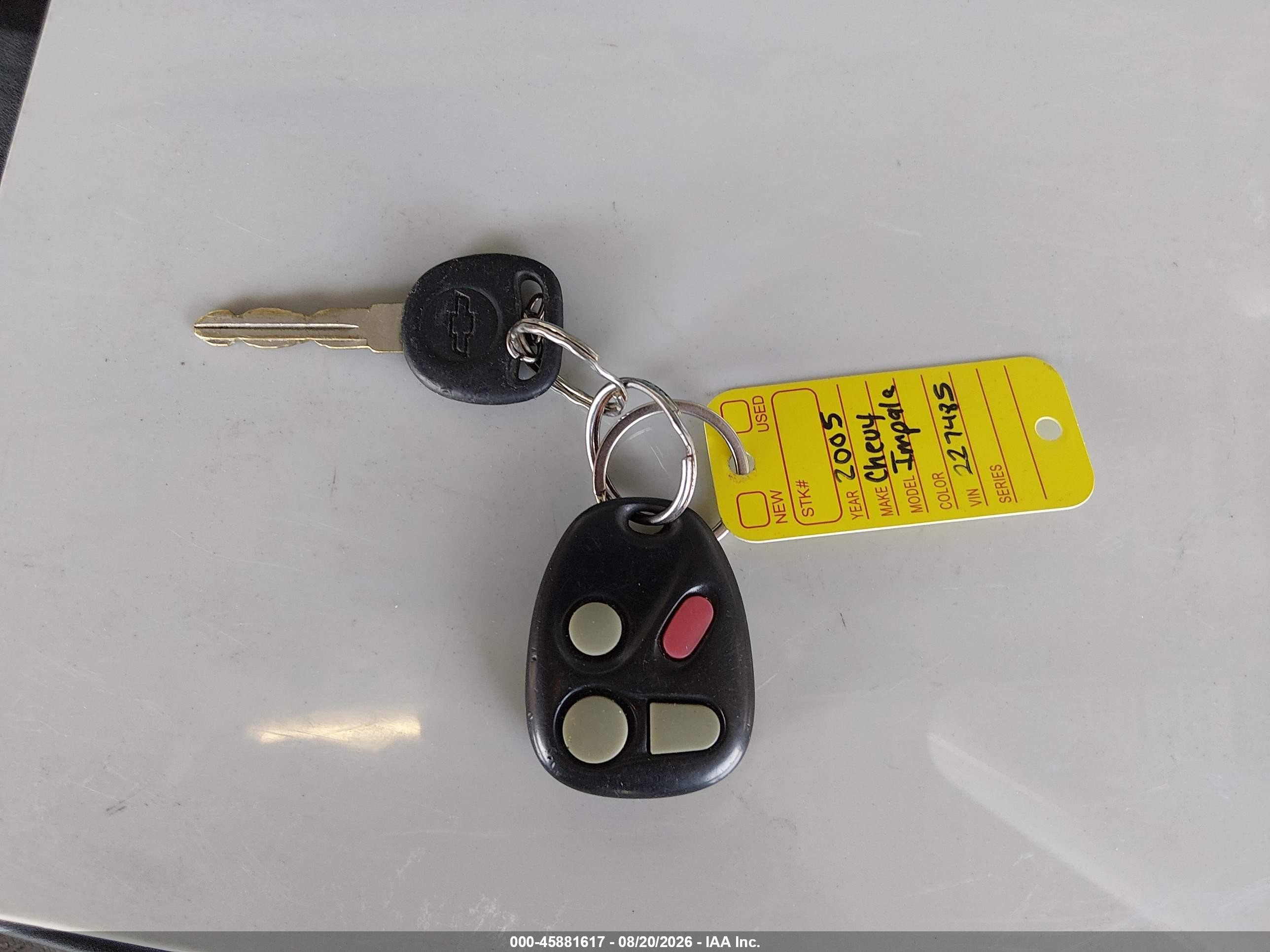 2005 Chevrolet Impala Ls Tan vin: 2G1WH55KX59227485