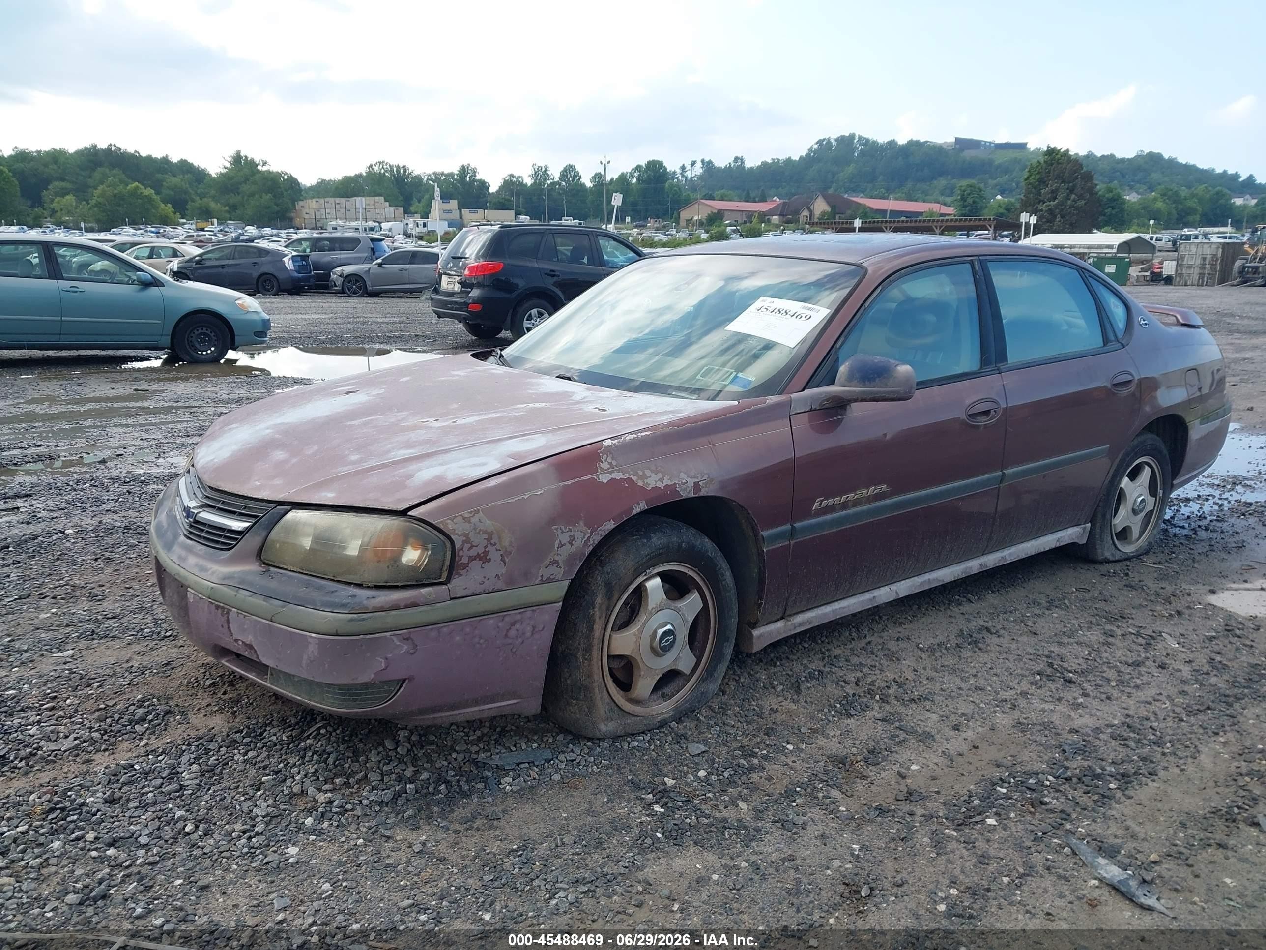 2000 Chevrolet Impala Ls Brown vin: 2G1WH55KXY9369128