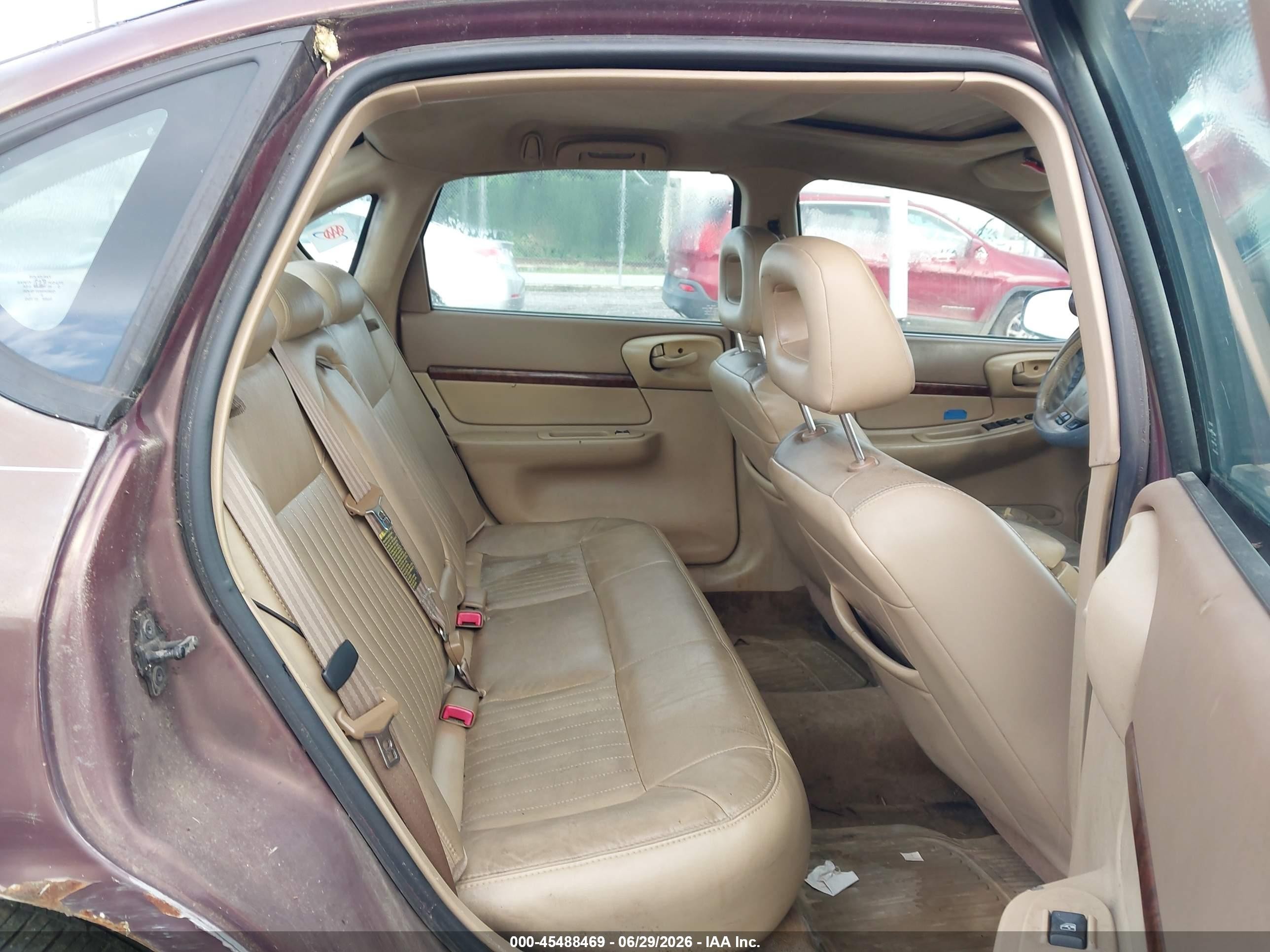 2000 Chevrolet Impala Ls Brown vin: 2G1WH55KXY9369128
