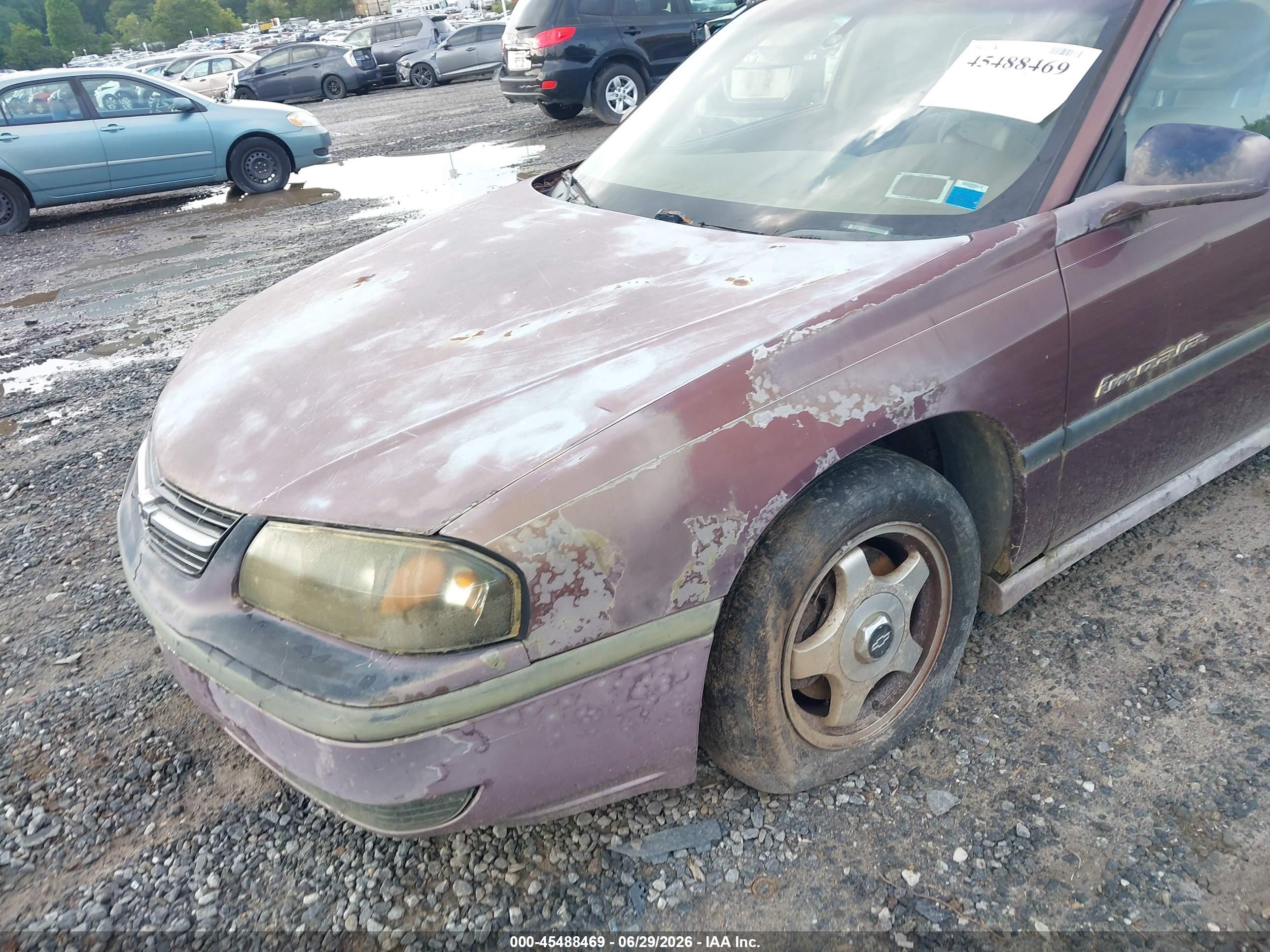 2000 Chevrolet Impala Ls Brown vin: 2G1WH55KXY9369128