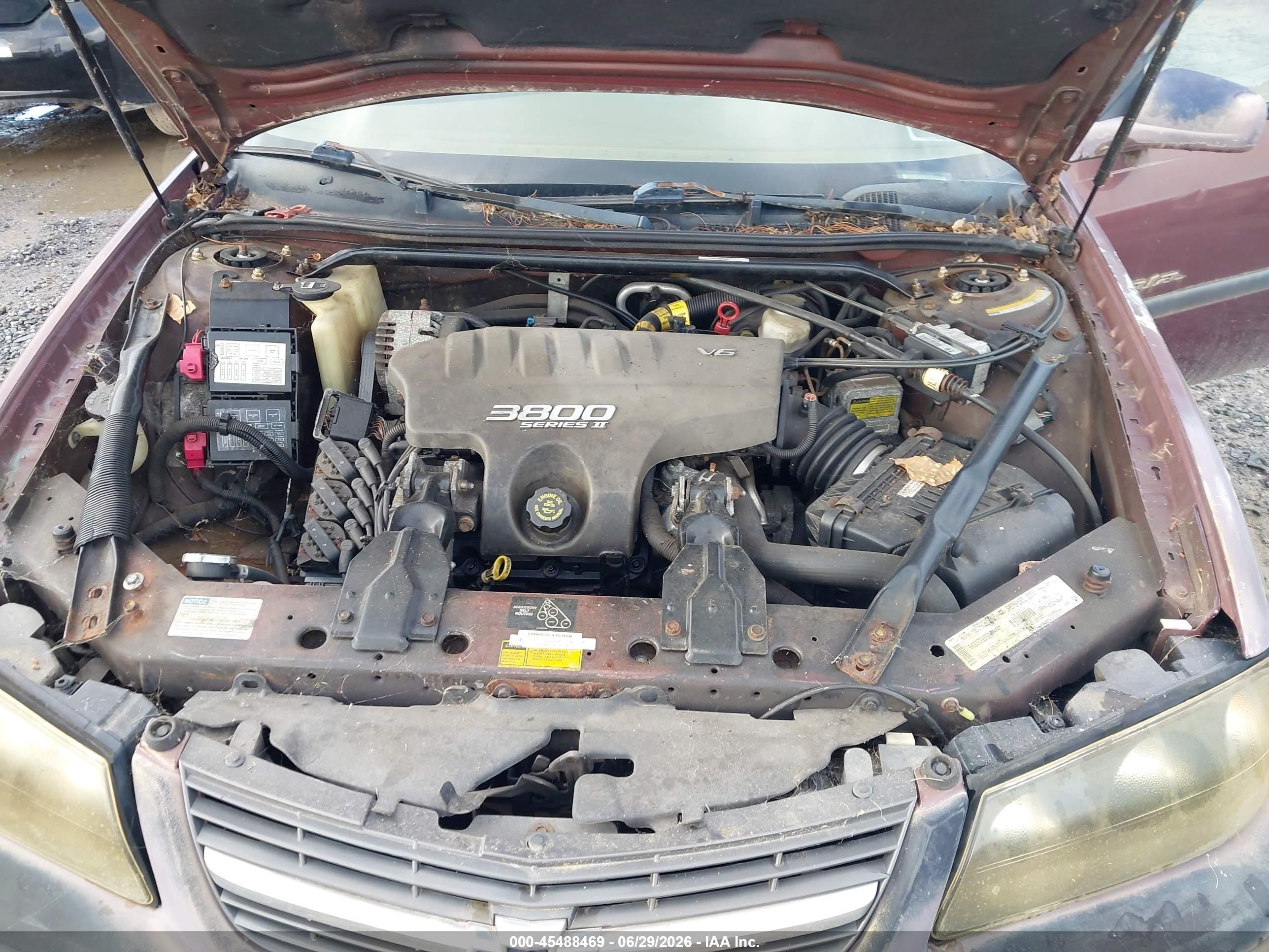 2000 Chevrolet Impala Ls Brown vin: 2G1WH55KXY9369128