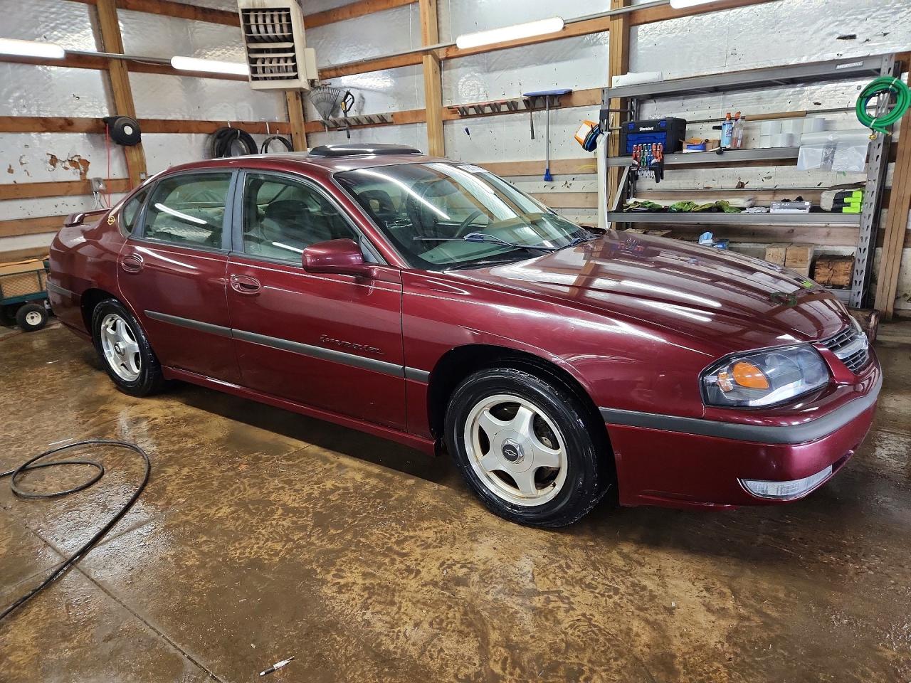 2000 Chevrolet Impala Ls Maroon vin: 2G1WH55KXY9375088