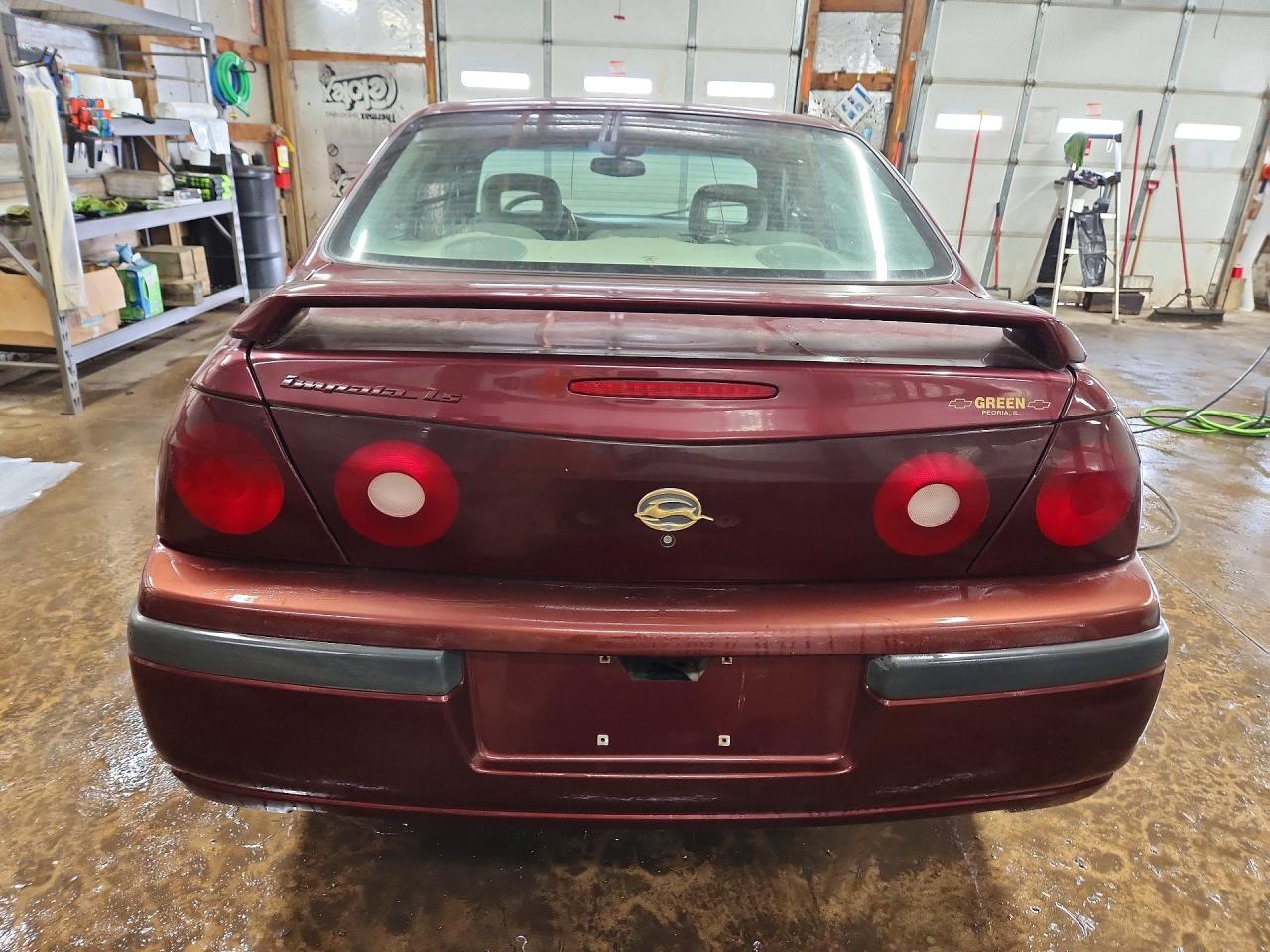 2000 Chevrolet Impala Ls Maroon vin: 2G1WH55KXY9375088