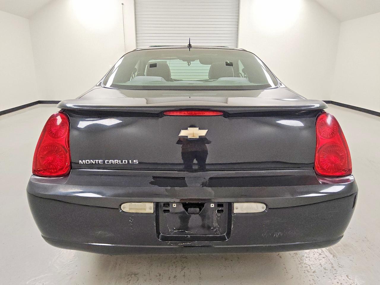 2006 Chevrolet Monte Carlo Ls Black vin: 2G1WJ15K169419005