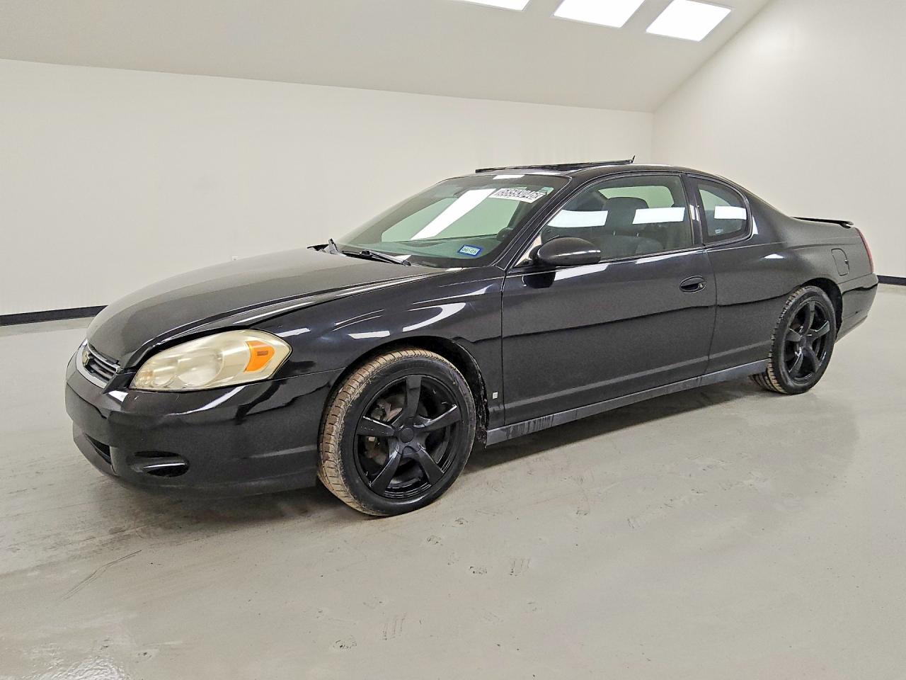 2006 Chevrolet Monte Carlo Ls Black vin: 2G1WJ15K169419005