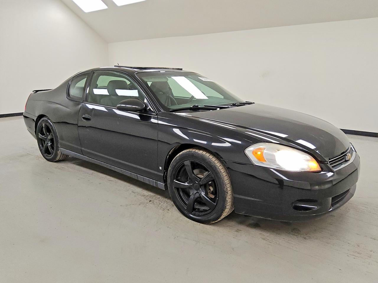 2006 Chevrolet Monte Carlo Ls Black vin: 2G1WJ15K169419005