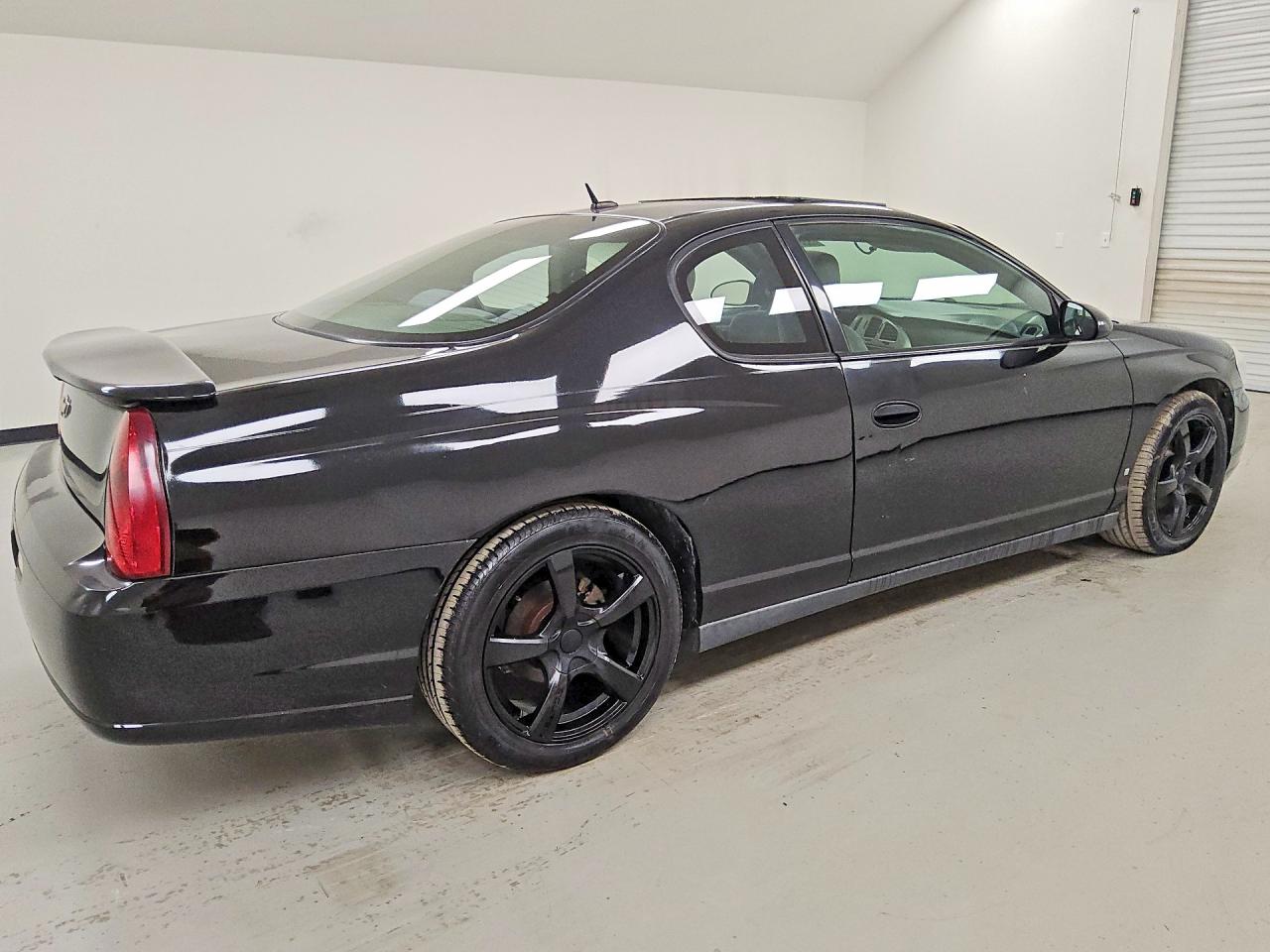 2006 Chevrolet Monte Carlo Ls Black vin: 2G1WJ15K169419005