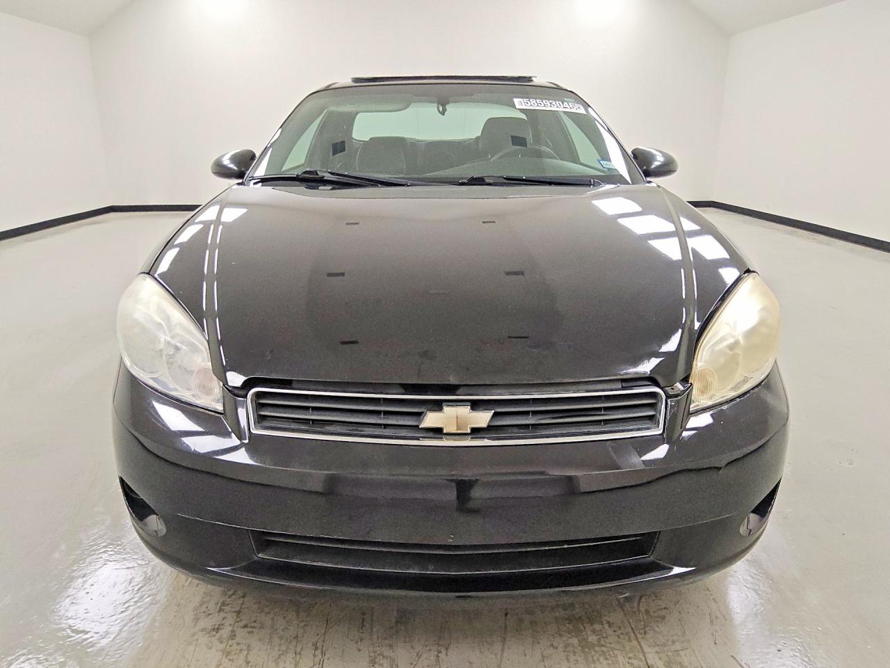 2006 Chevrolet Monte Carlo Ls Black vin: 2G1WJ15K169419005