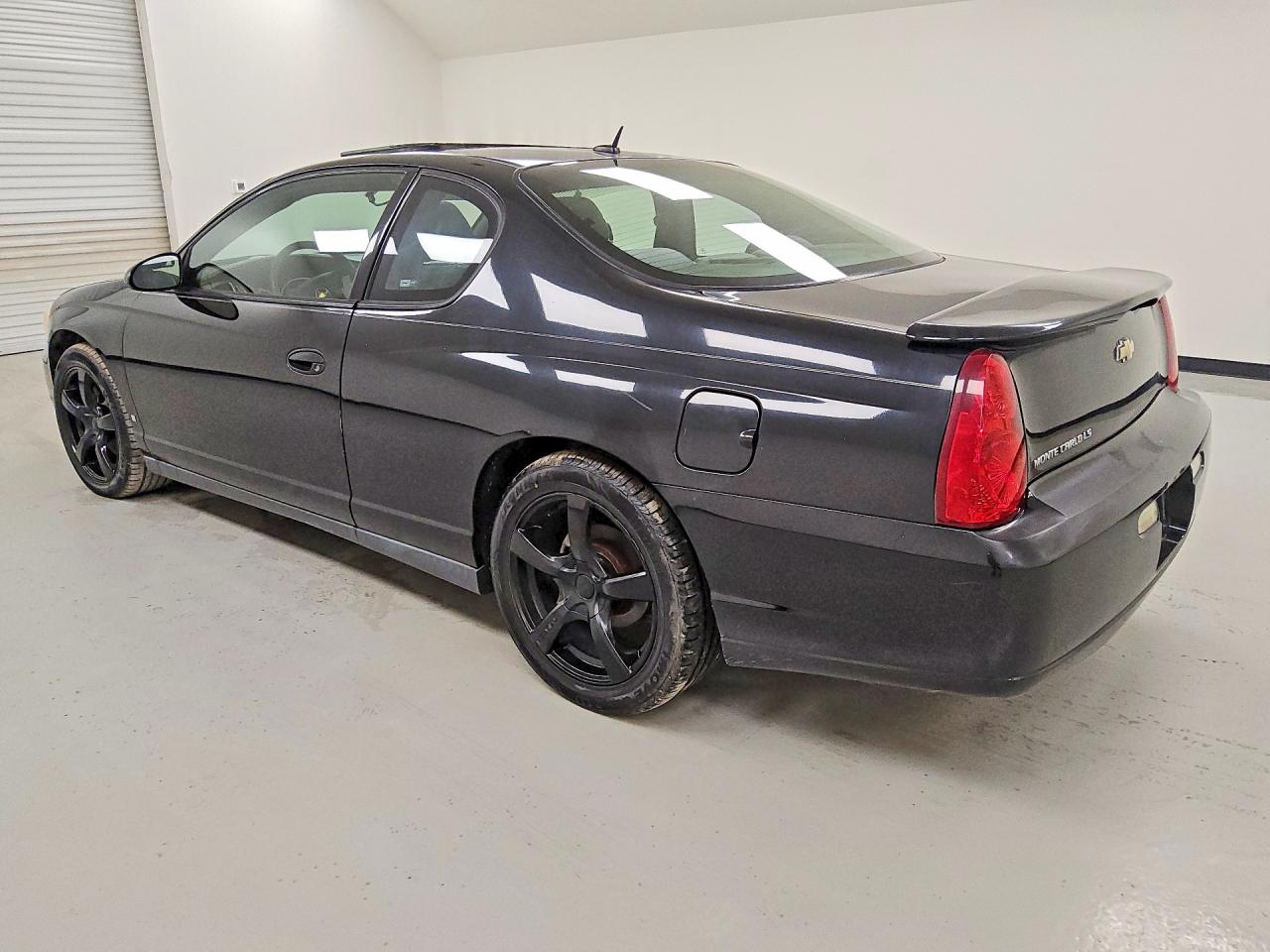 2006 Chevrolet Monte Carlo Ls Black vin: 2G1WJ15K169419005