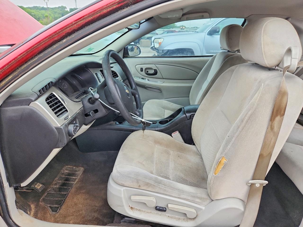 2007 Chevrolet Monte Carlo Ls Red vin: 2G1WJ15K279377557
