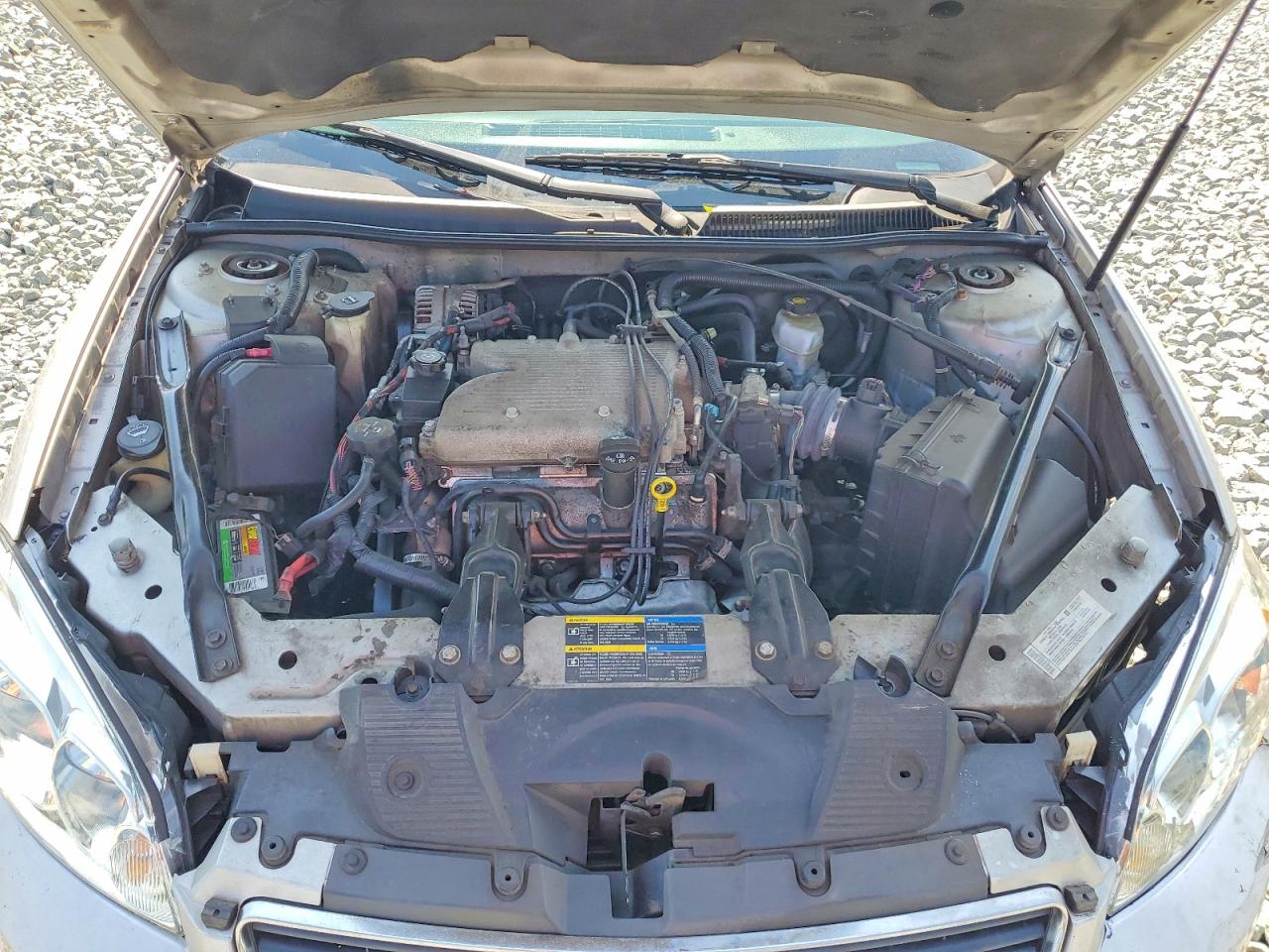 2007 Chevrolet Monte Carlo Ls Silver vin: 2G1WJ15K479119539