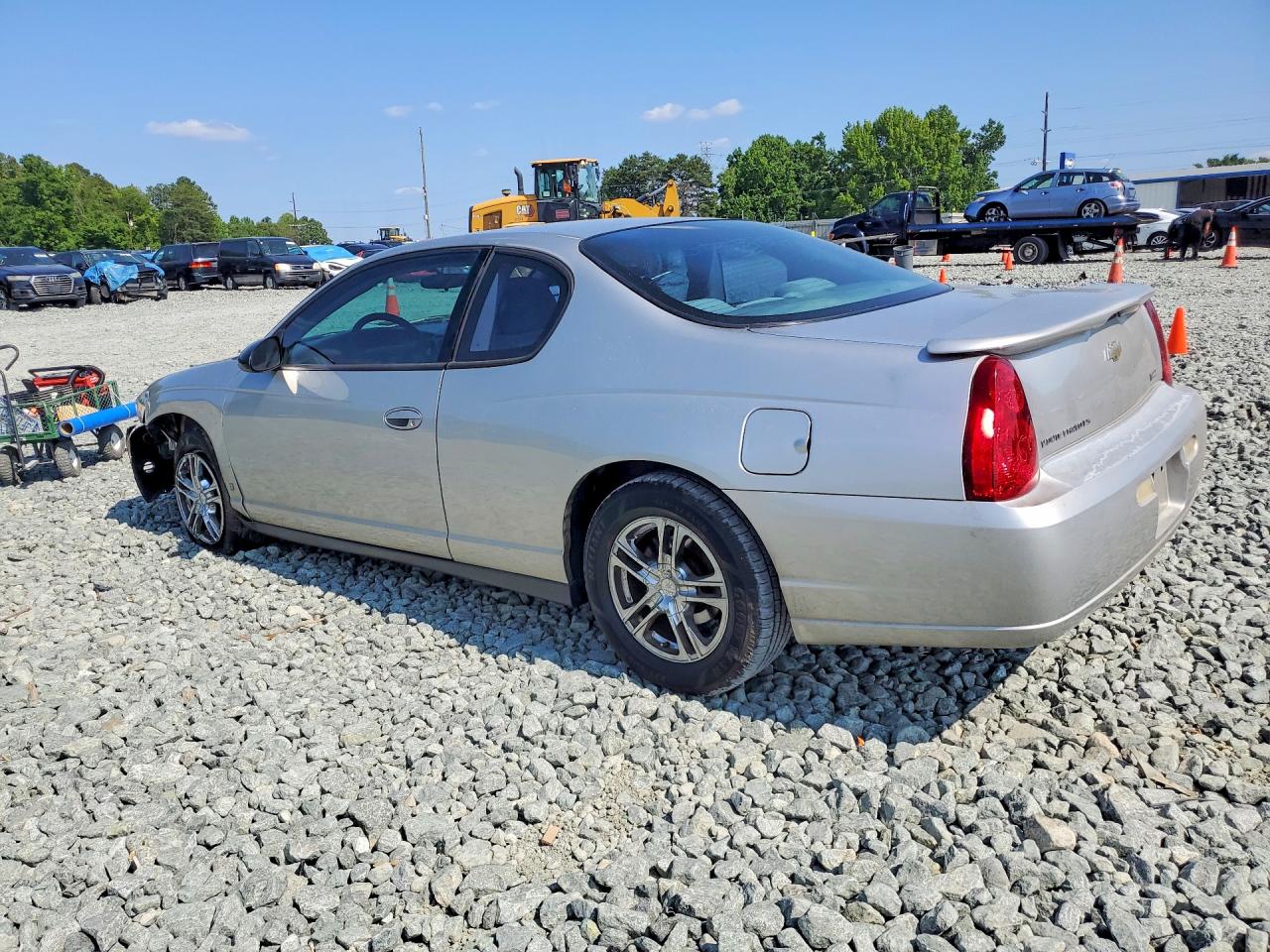 2007 Chevrolet Monte Carlo Ls Silver vin: 2G1WJ15K479119539