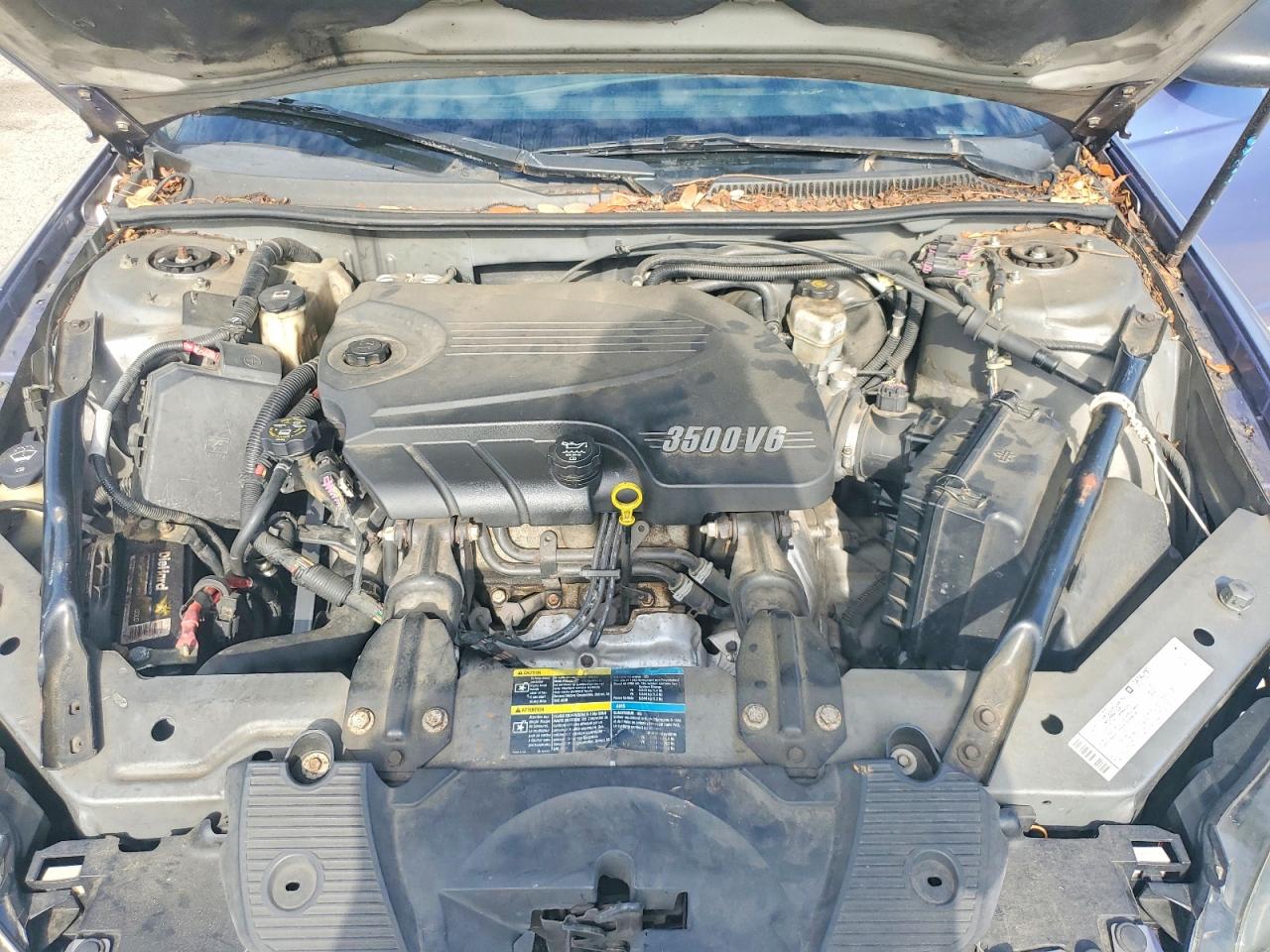 2006 Chevrolet Monte Carlo Ls Синий vin: 2G1WJ15K869307754