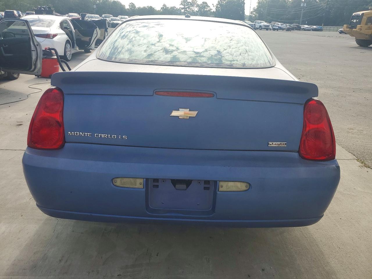 2006 Chevrolet Monte Carlo Ls Синий vin: 2G1WJ15K869307754