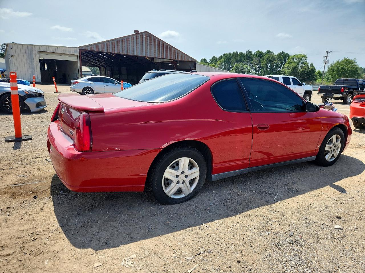 2007 Chevrolet Monte Carlo Ls Red vin: 2G1WJ15K979293767