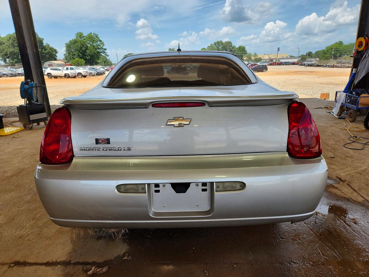 2006 Chevrolet Monte Carlo Ls Silver vin: 2G1WJ16K769221690
