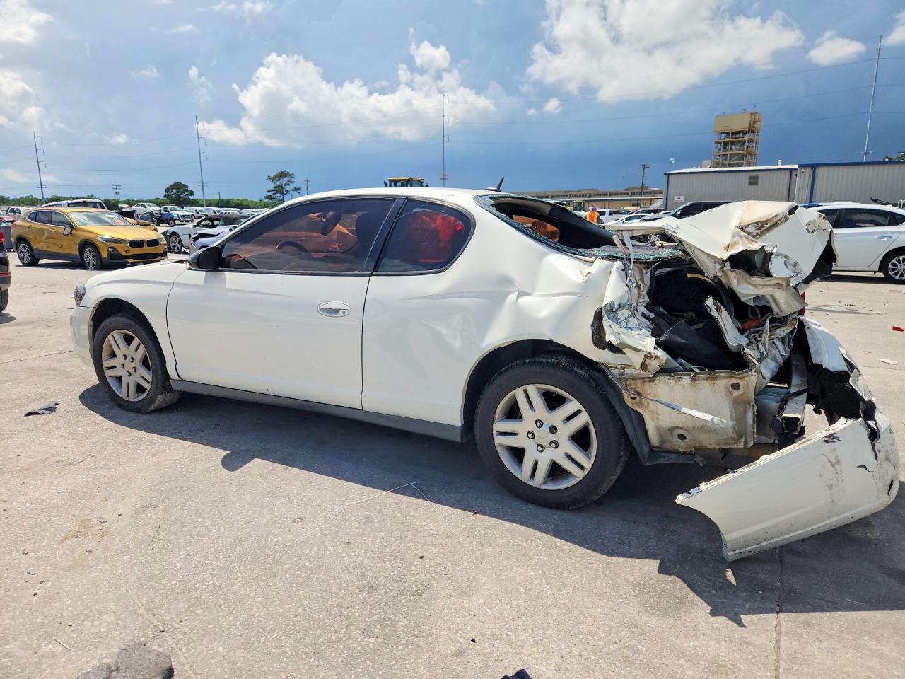 2006 Chevrolet Monte Carlo Lt White vin: 2G1WK151269193755