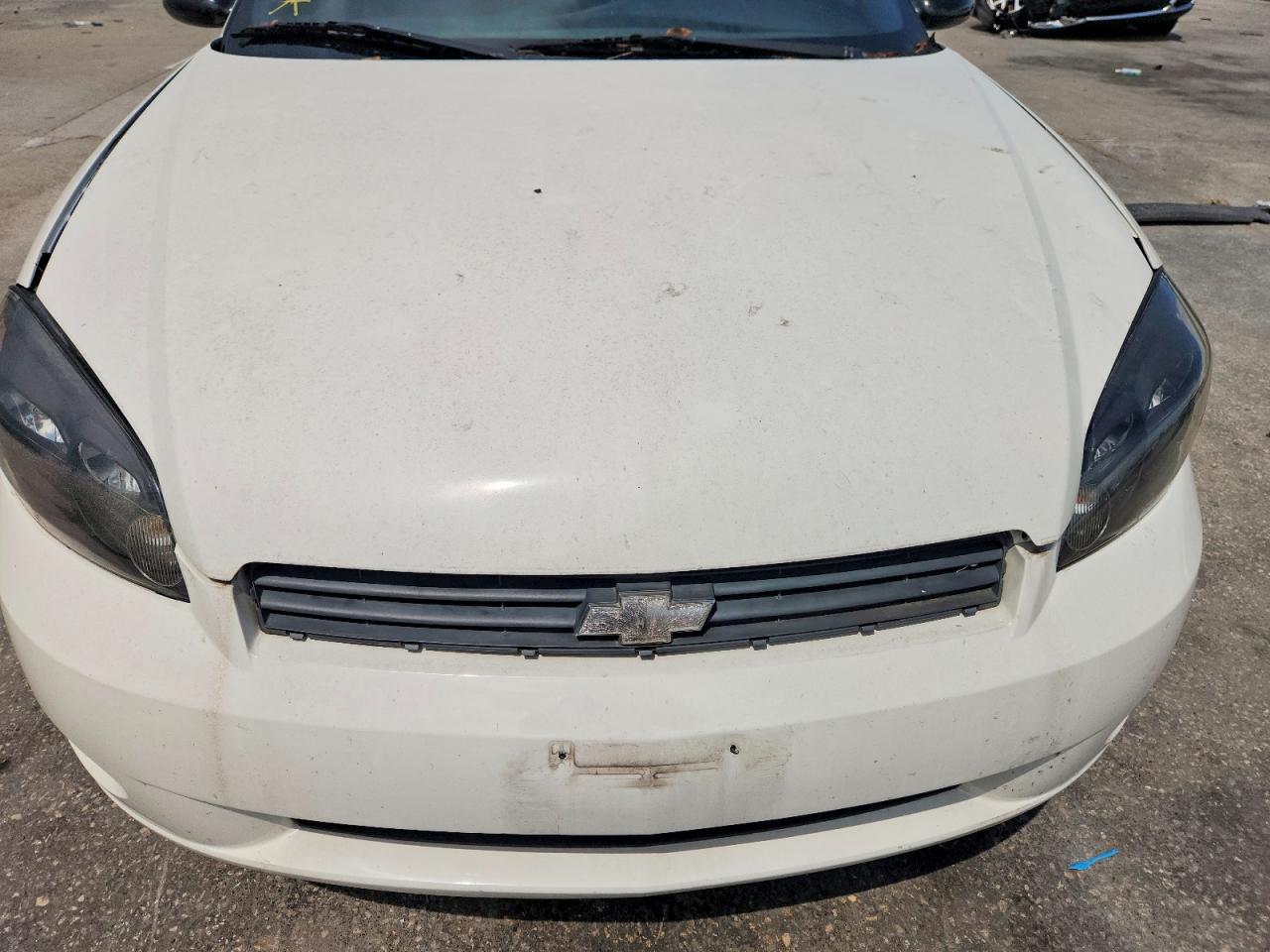 2006 Chevrolet Monte Carlo Lt White vin: 2G1WK151269193755