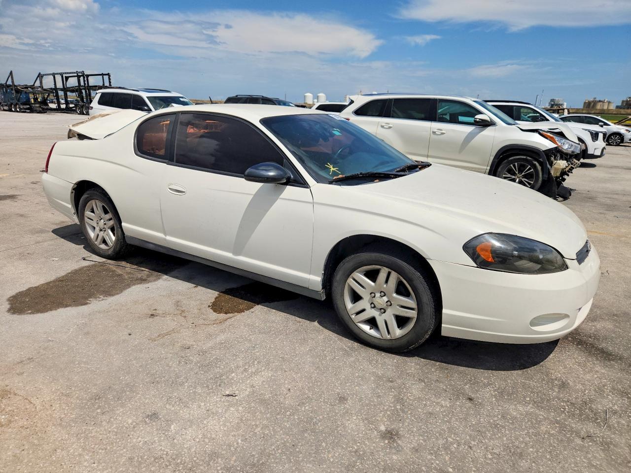 2006 Chevrolet Monte Carlo Lt White vin: 2G1WK151269193755