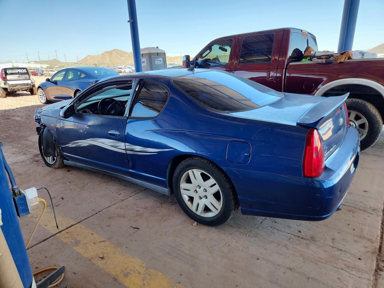 2006 Chevrolet Monte Carlo Blue vin: 2G1WK151269219979