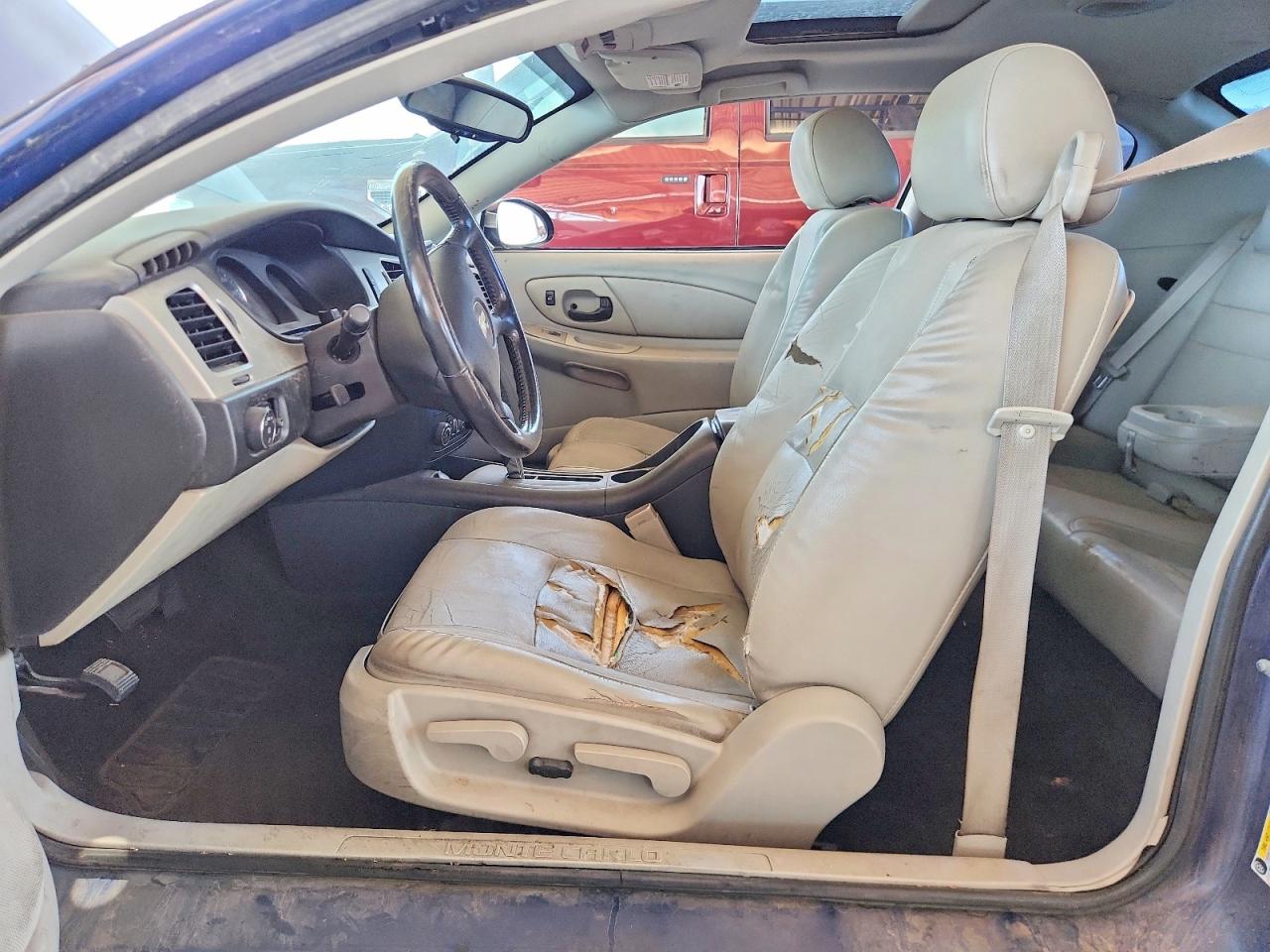 2006 Chevrolet Monte Carlo Blue vin: 2G1WK151269219979