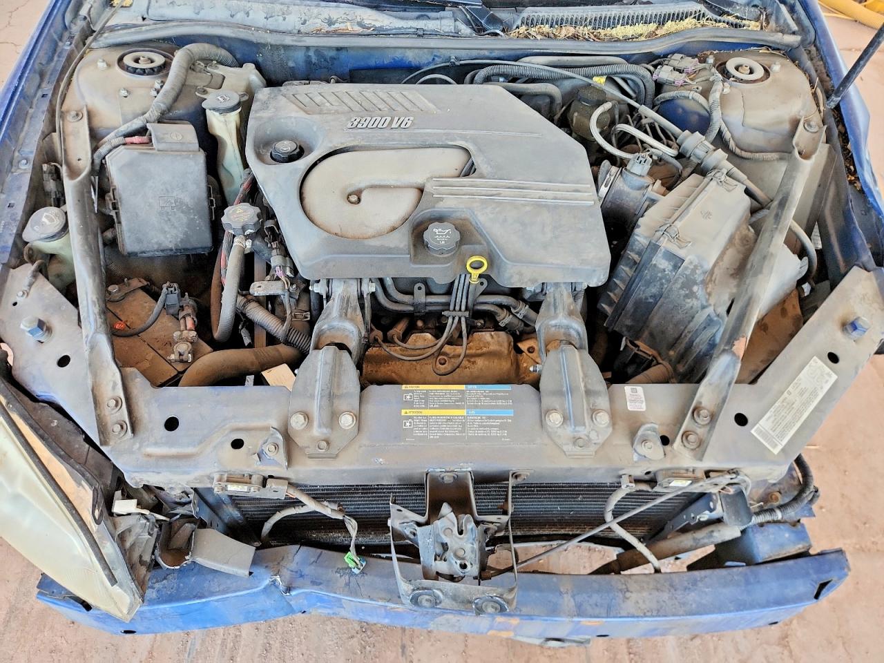 2006 Chevrolet Monte Carlo Blue vin: 2G1WK151269219979