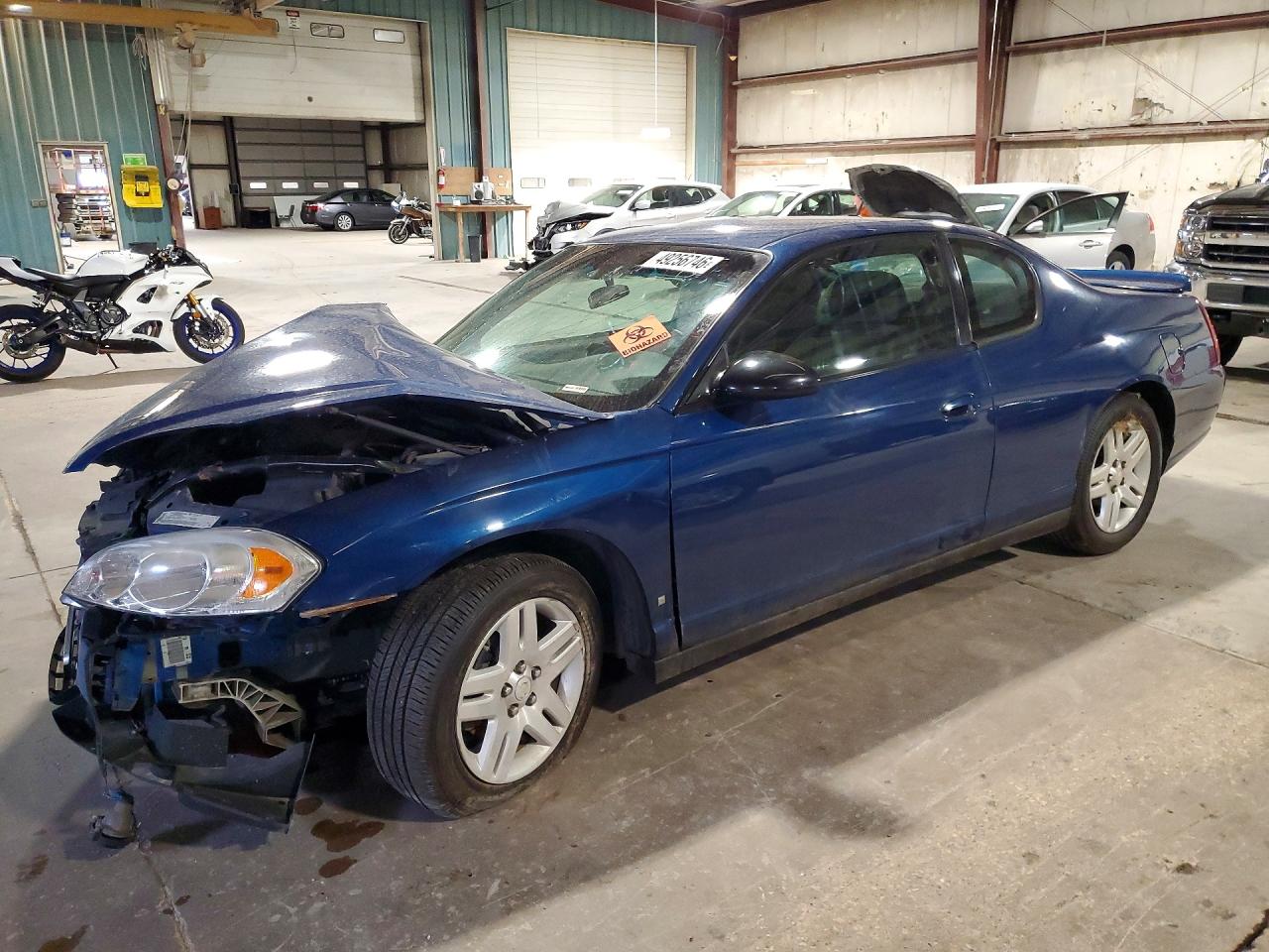 2006 Chevrolet Monte Carlo Lt Blue vin: 2G1WK151869216276