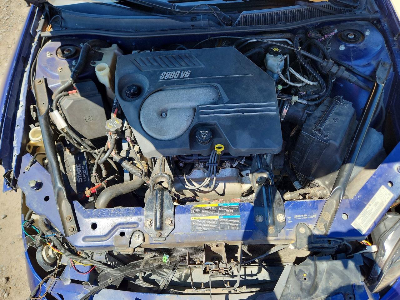 2006 Chevrolet Monte Carlo Lt Blue vin: 2G1WK151969265163