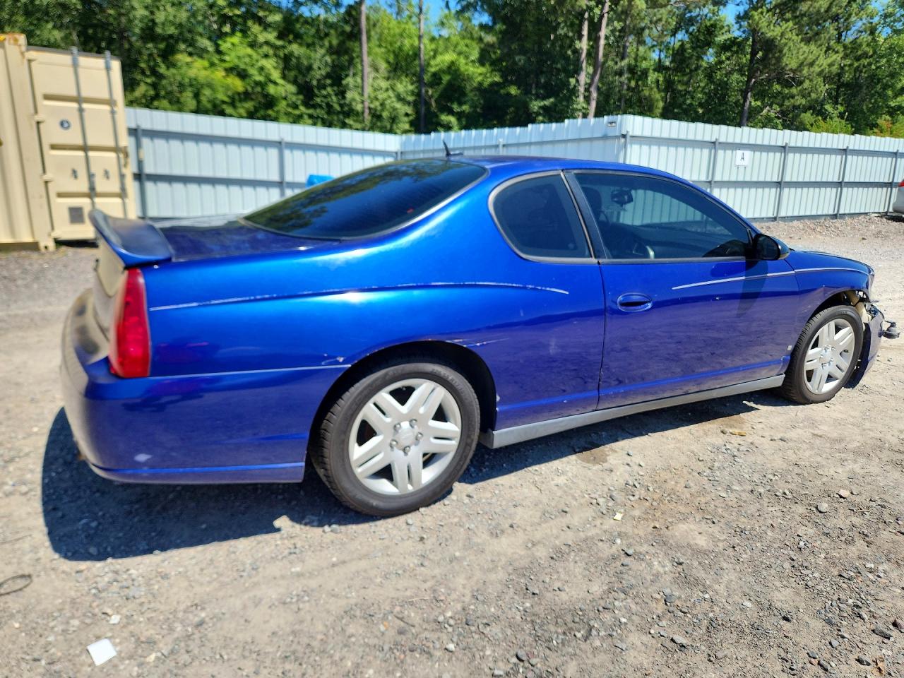2006 Chevrolet Monte Carlo Lt Blue vin: 2G1WK151969265163