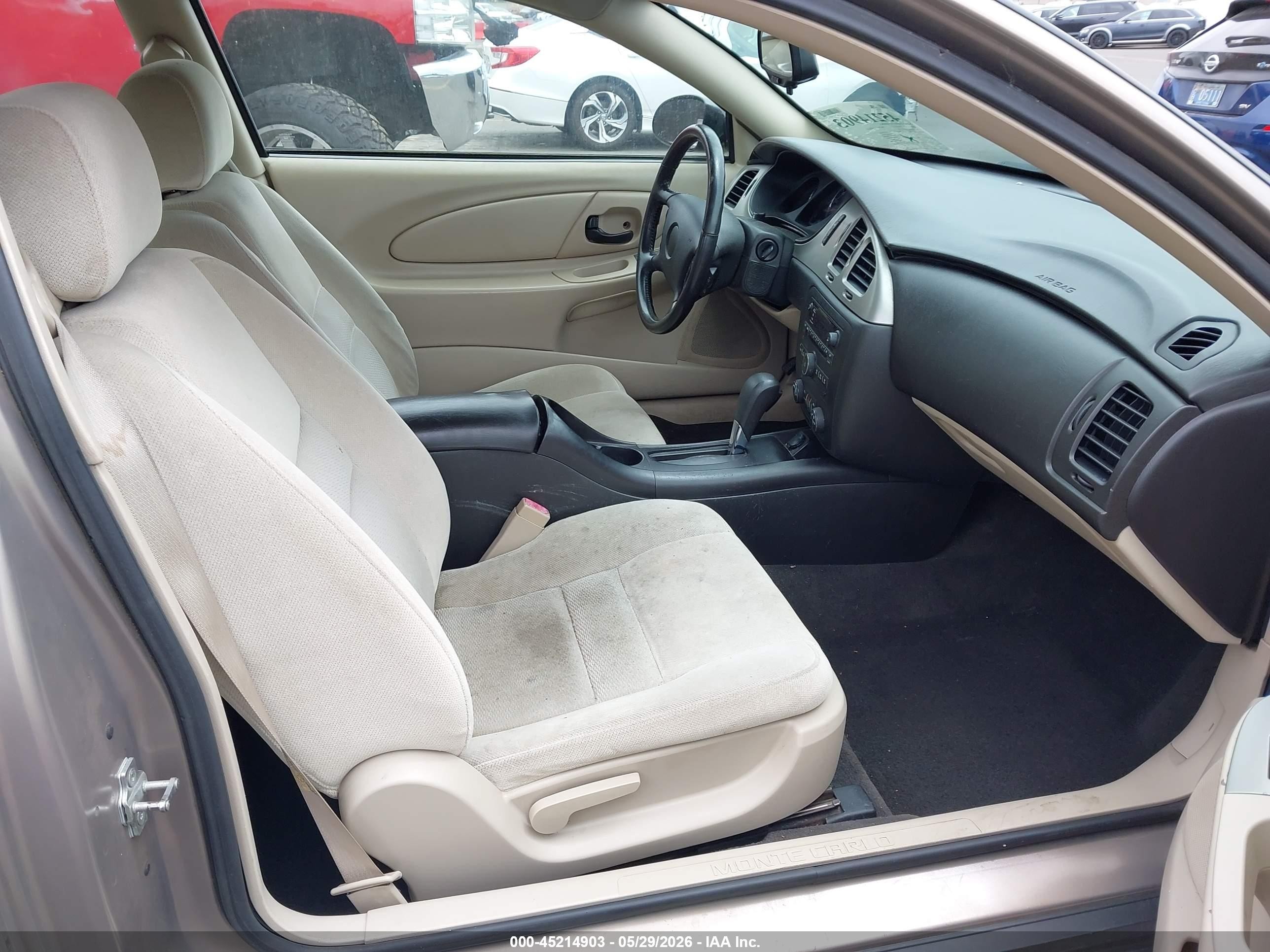 2006 Chevrolet Monte Carlo Lt Brown vin: 2G1WK151969301224
