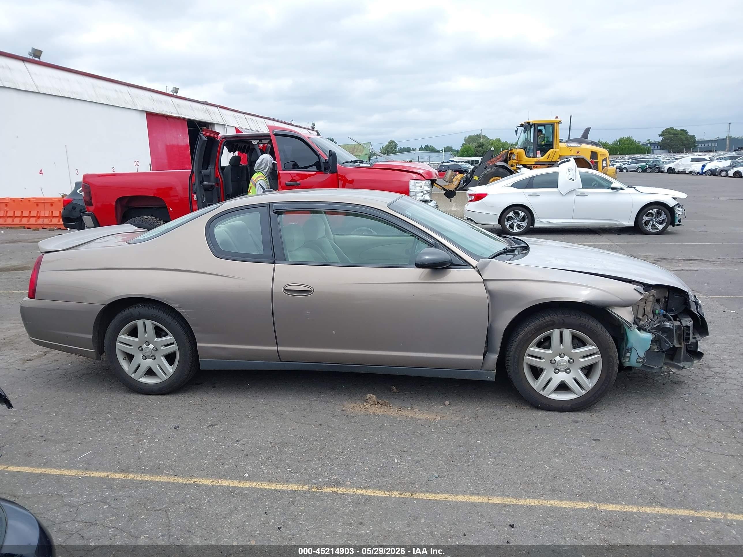 2006 Chevrolet Monte Carlo Lt Brown vin: 2G1WK151969301224