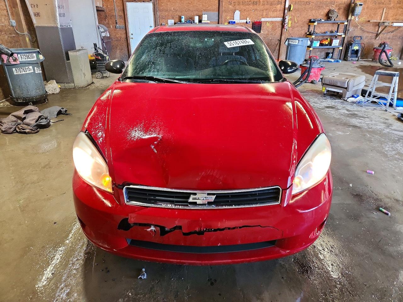 2007 Chevrolet Monte Carlo Lt Красный vin: 2G1WK15K279191255