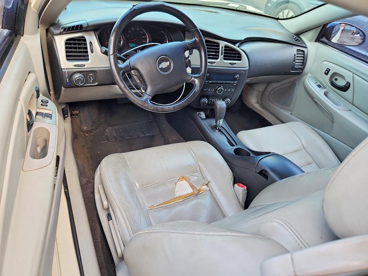 2007 Chevrolet Monte Carlo Lt White vin: 2G1WK15K279419660