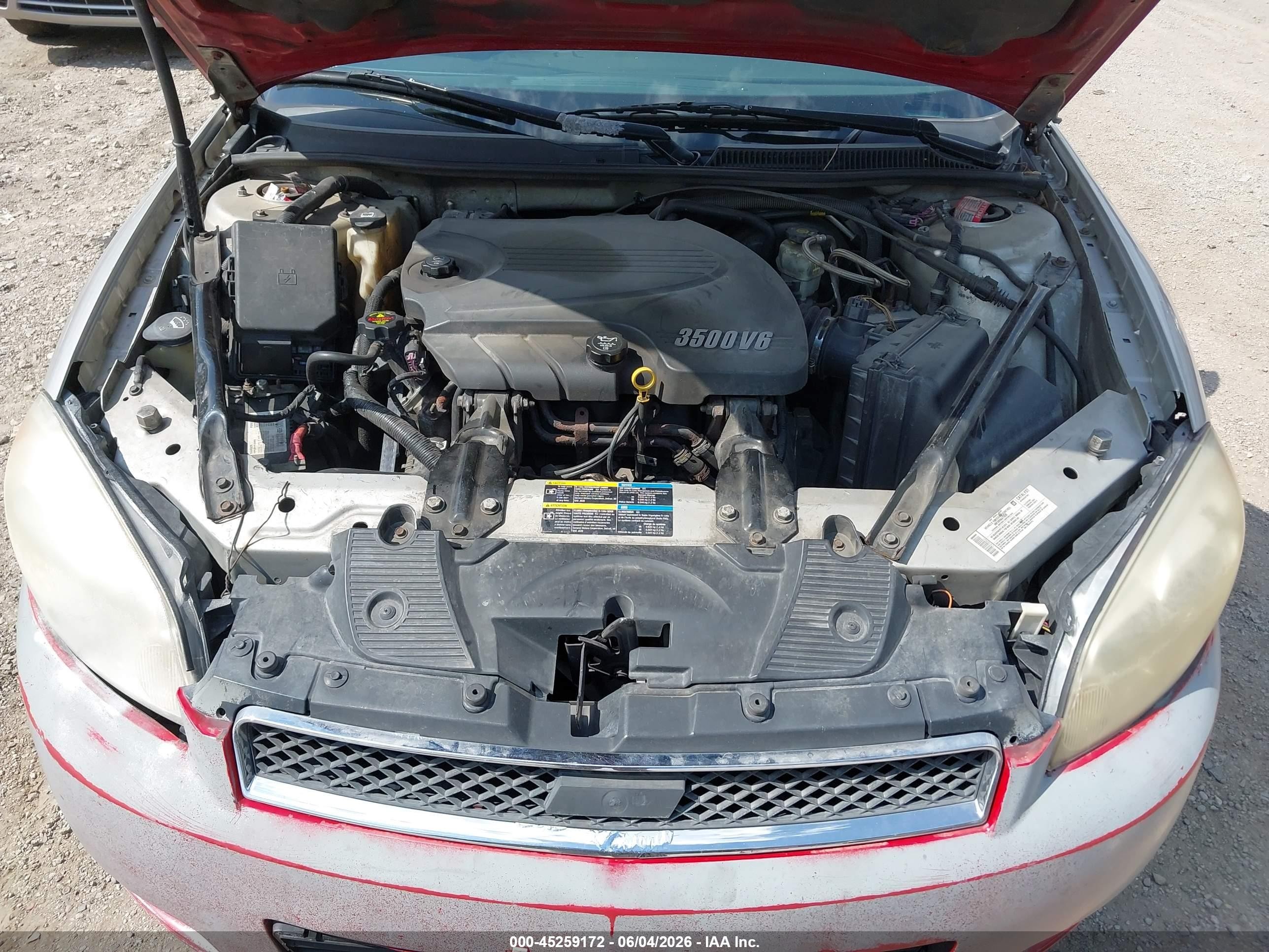 2007 Chevrolet Monte Carlo Lt Gray vin: 2G1WK15K479306566
