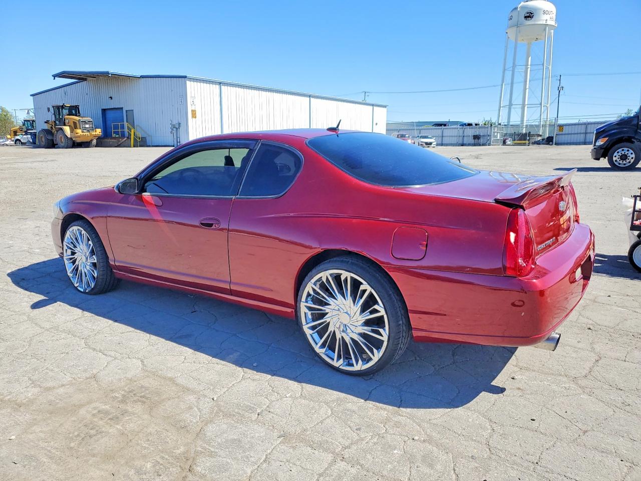 2007 Chevrolet Monte Carlo Lt Maroon vin: 2G1WK15K479375015