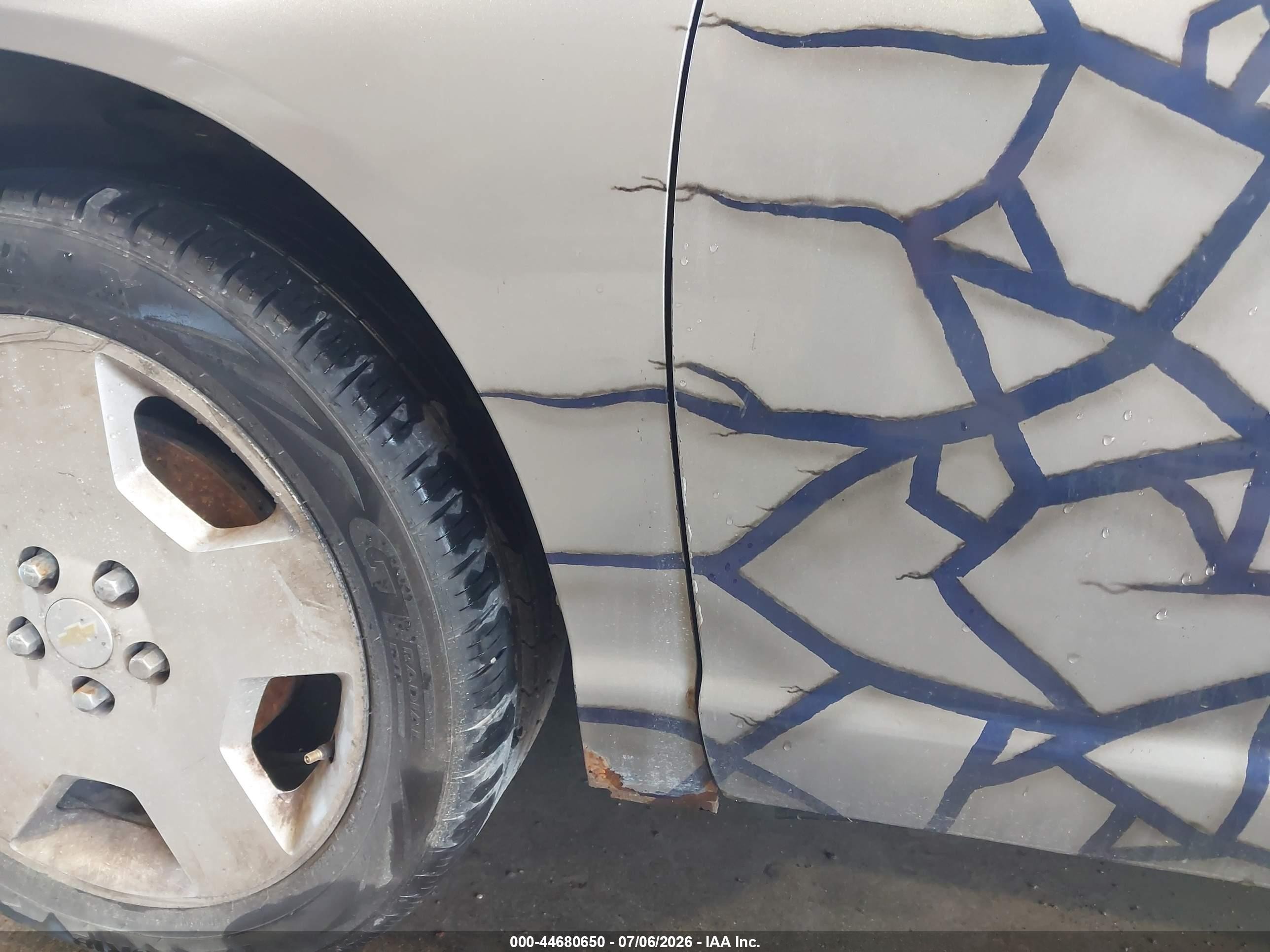 2007 Chevrolet Monte Carlo Ss Blue vin: 2G1WL15C179175148