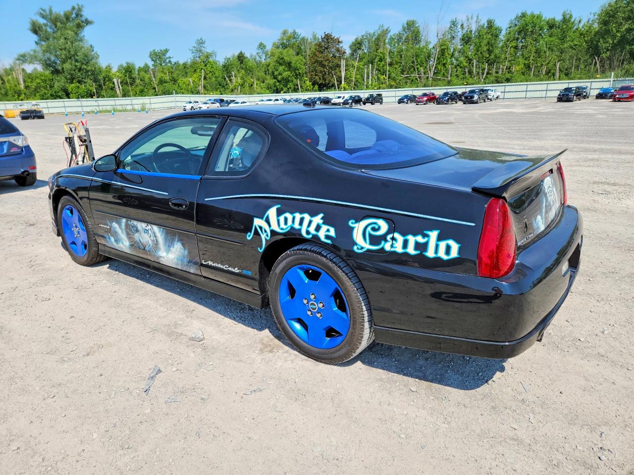 2006 Chevrolet Monte Carlo Ss Black vin: 2G1WL15C569366554