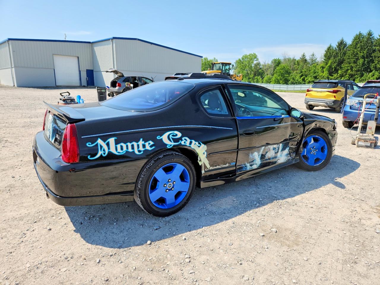 2006 Chevrolet Monte Carlo Ss Black vin: 2G1WL15C569366554