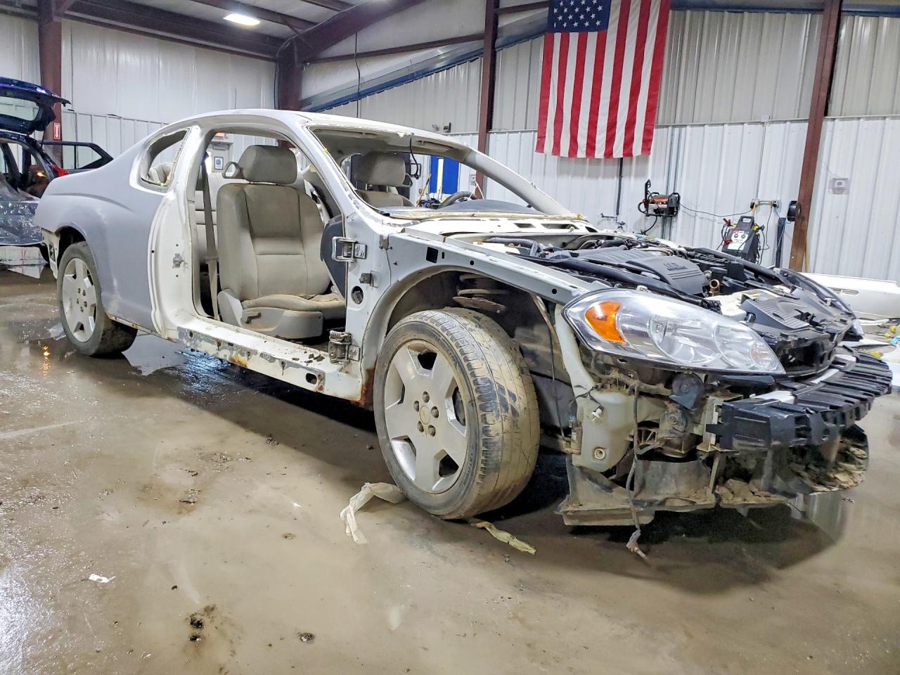 2007 Chevrolet Monte Carlo Ss Silver vin: 2G1WL15C779412967