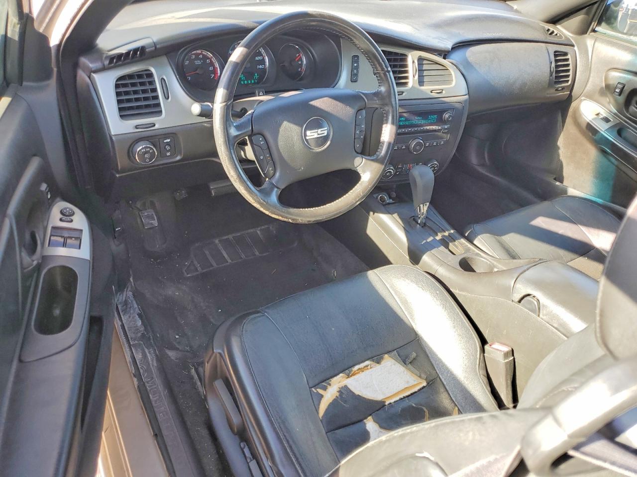 2006 Chevrolet Monte Carlo Ss Silver vin: 2G1WL16C169323246