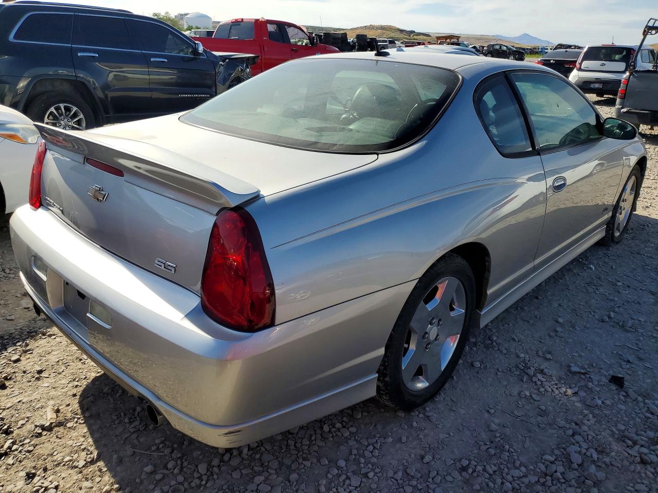 2006 Chevrolet Monte Carlo Ss Silver vin: 2G1WL16C169323246