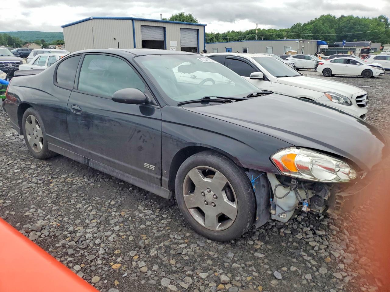 2006 Chevrolet Monte Carlo Ss Black vin: 2G1WL16C269232177