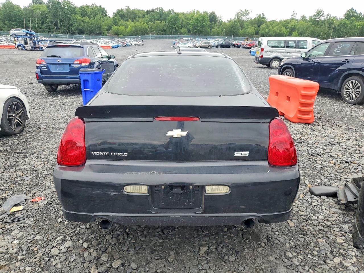 2006 Chevrolet Monte Carlo Ss Black vin: 2G1WL16C269232177