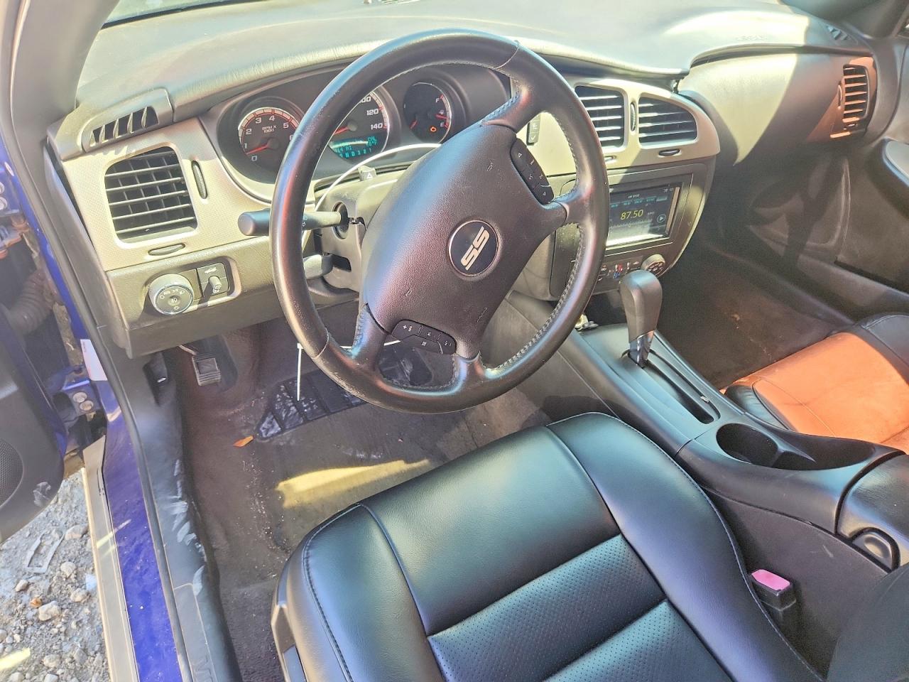 2007 Chevrolet Monte Carlo Ss Blue vin: 2G1WL16C279311110