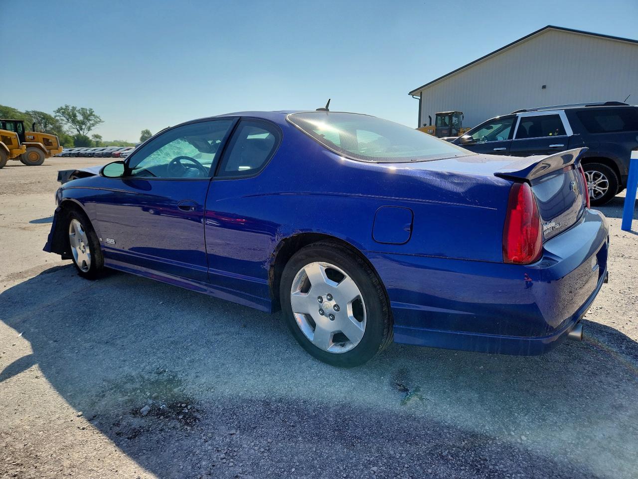 2007 Chevrolet Monte Carlo Ss Синий vin: 2G1WL16C479356047